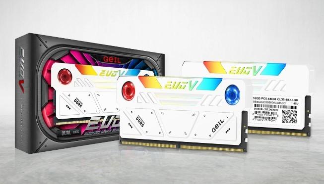 金邦（GeIL）明年推出DDR5-8000 16 GB x 2高速内存套装