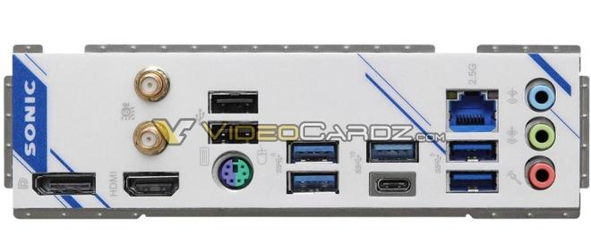 索尼克联名款 Z790 主板，支持 DDR5 和 PCIe Gen5 技术