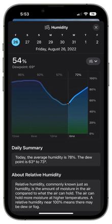 iOS 16的天气应用有哪些新功能？