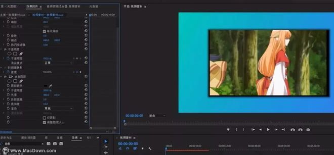 pr教程:给视频添加画框 视频描边及阴影效果