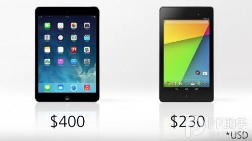 iPad mini2与Nexus7全方位对比