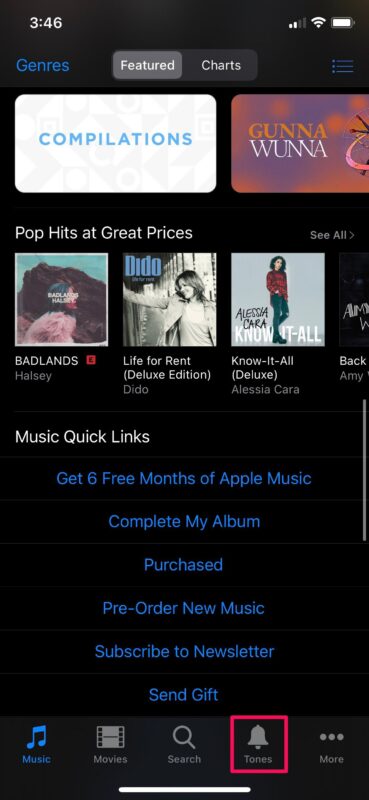 如何在iPhone上购买铃声，iTunes Store苹果手机更换铃声简单步骤
