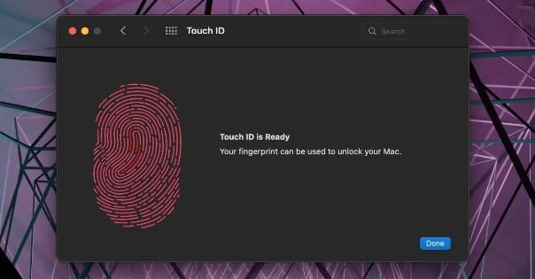 如何在MacBook上重置Touch ID
