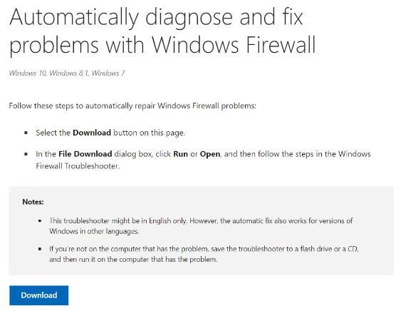 无法启用Windows防火墙时可尝试的4个修复方法