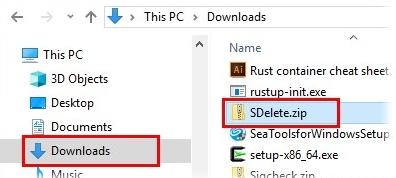 如何使用 SDelete 安全删除文件