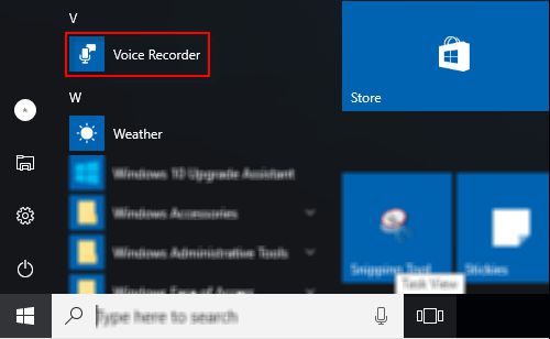 如何在Windows10中打开和使用录音机