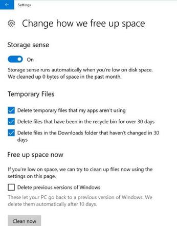 如何自动删除Windows下载文件夹中的旧文件