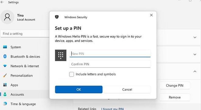 如何在Windows10/11中重置忘记的PIN码