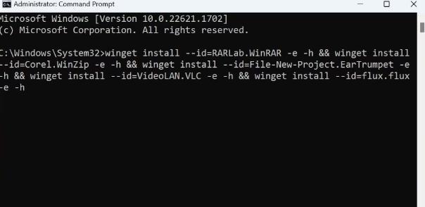 如何在Windows11中使用Winstall批量安装应用程序