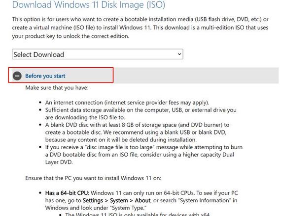 无法下载Windows11 ISO文件？为什么以及如何修复？