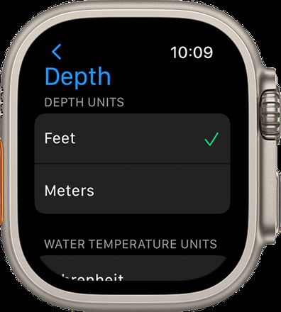 如何在 Apple Watch Ultra 上使用 Depth App - 深度单位