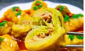 【中国美食】白菜怎么做好吃，白菜卷肉的做法