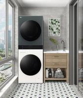 WashTower Compact 洗衣机：全新一体设计，洗衣机的同时也是烘干机