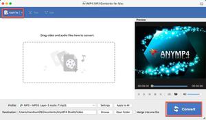 AnyMP4 MP3 Converter使用教程：如何在Mac上将视频/音频转换为MP3