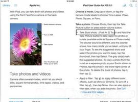 iPad用户手册意外泄密 ipad air2.mini3配置确定