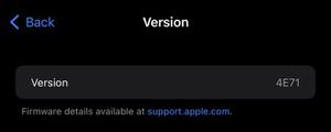 iOS 16 新功能：显示 AirPods 固件更新内容