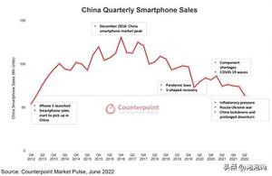 个大手机销量排名（手机市场销量数据公布）