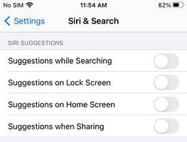 如何在iPhone或iPad上禁用Siri建议