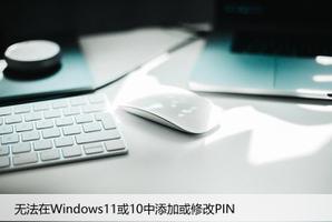 修复：无法在Windows11或10中添加或修改PIN