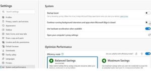 如何阻止Edge在Windows11上始终在后台运行？