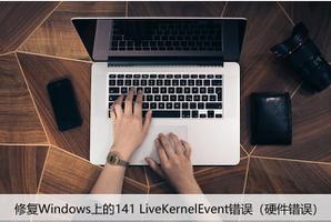 修复Windows上的141 LiveKernelEvent错误（硬件错误）