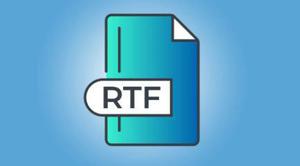 RTF (.rtf) 文本对比TXT、DOC的区别，优缺点