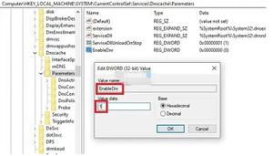 在Windows11中启用或禁用DNR或网络指定解析器的发现