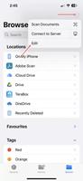 如何将文件从iCloud传输到iPhone上的OneDrive